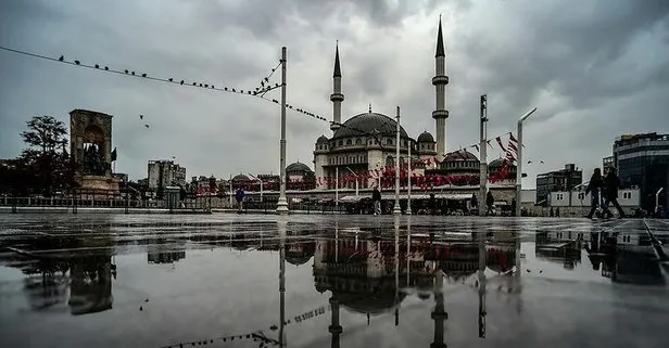 SON DAKİKA: Taksim Camii’nin dış cephesi tamamlandı: Ramazan ayında ibadete açılacak