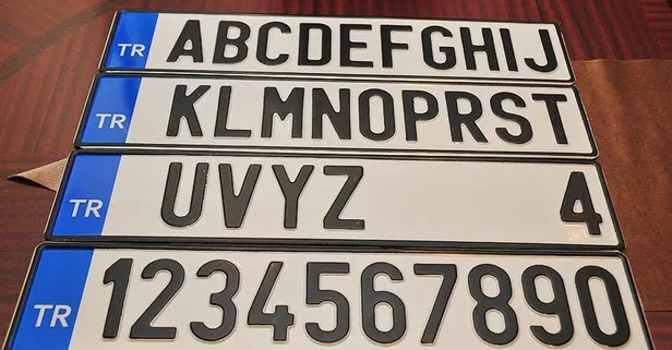 Trafikteki plaka renklerinin anlamları bakın neymiş! Beyaz, mavi, yeşil, siyah plakalar aslında...