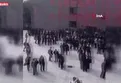 Okulda deprem paniği kamerada!
