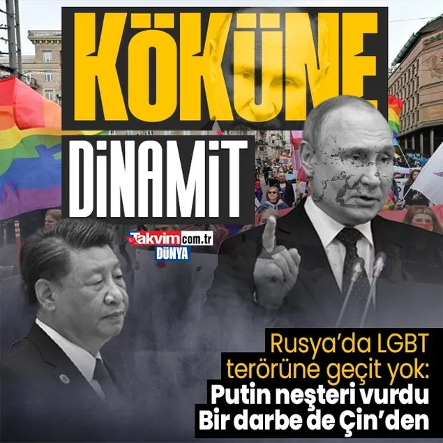 LGBT terörüne Çin ve Rusya darbesi