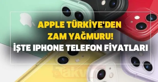 iPhone, ipad, mac fiyatları ne kadar oldu? İşte yeni güncel Apple zamlı telefon fiyatları... Apple Türkiye’den zam yağmuru!