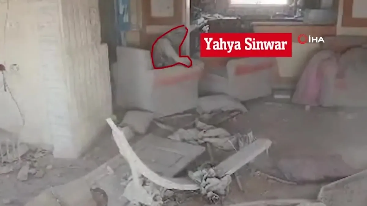 Hamas Lideri Ölüm Anı: İsrail Yahya Sinwar’ın son anlarını paylaştı!