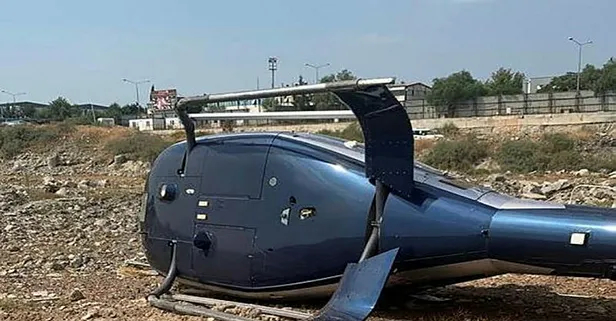 Son dakika: İzmir'de helikopter kazası: 2 yaralı
