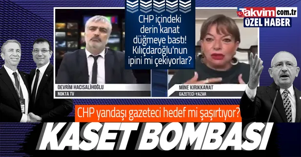 CHP içindeki derin kanat düğmeye bastı! Ekrem İmamoğlu ve Mansur Yavaş'ın önünü açmak için Kılıçdaroğlu'na operasyon