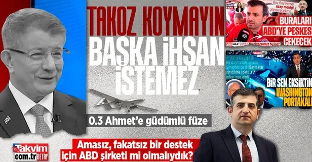 Haluk Bayraktar’dan 7’li koalisyonun küçük ortağı Ahmet Davutoğlu’na salvo: Takoz olmayın başka ihsan istemez