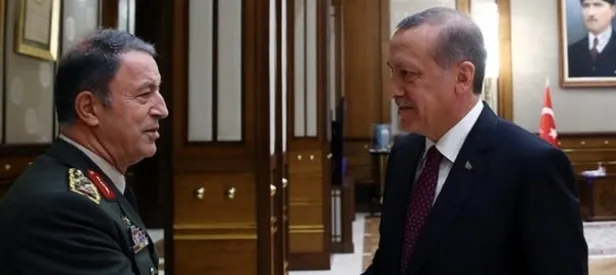 Erdoğan ile Putin görüşmesine Hulusi Akar da katıldı