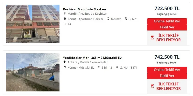 1 milyon TL'ye 4+1 dubleks daire! Ziraat Bankası ve Vakıfbank'tan satılık ucuz konutlar! Uyguna ev hayali kuranlara müjde!-6