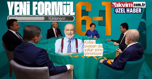 Millet İttifakı’nın masasında yeni formül: 6-1! Saadet Partisi kongreye gidiyor Temel Karamollaoğlu için yolun sonu görünüyor