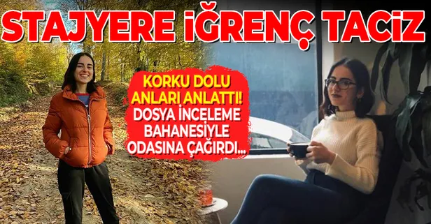 SON DAKİKA: Stajyer avukata taciz: Dosya inceleme bahanesiyle odasına çağırdı...