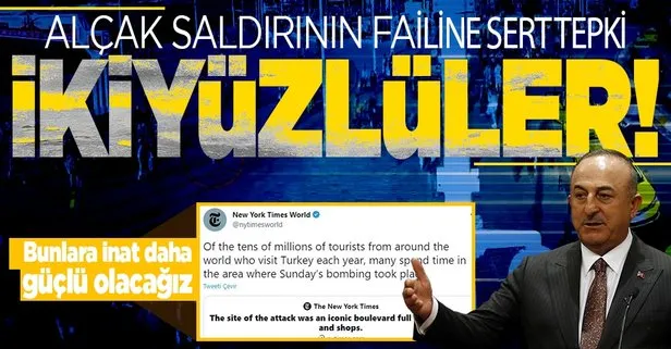 Son dakika: Dışişleri Bakanı Mevlüt Çavuşoğlu’ndan New York Times’ın turizm haberine sert tepki