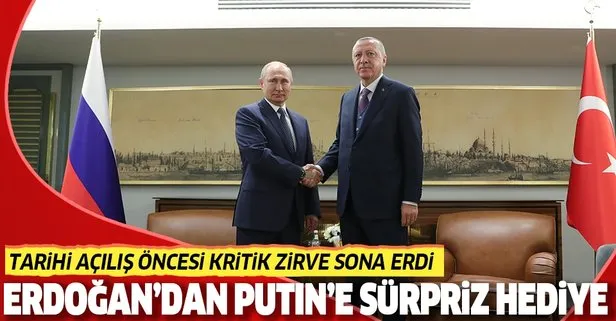 Son dakika: Başkan Erdoğan - Putin zirvesi sona erdi! Masada ABD-İran gerilimi var