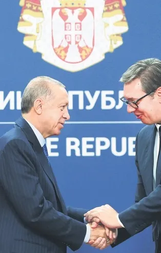 Başkan Recep Tayyip Erdoğan, Sırbistan Cumhurbaşkanı Aleksandar Vuçiç ile görüştü