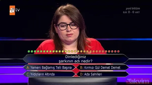 Kim Milyoner Olmak İster'de 125 bin TL'lik zor matematik sorusu: Hangisi bir narsistik sayı değildir? - 10