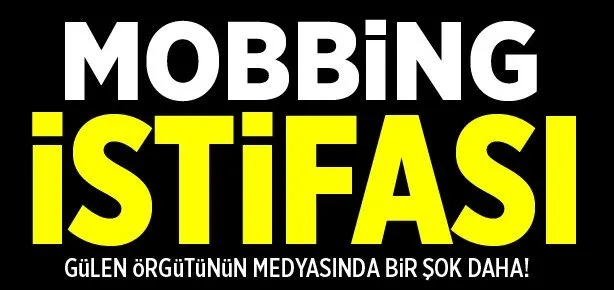 Gülen örgütü medyasında bir istifa daha
