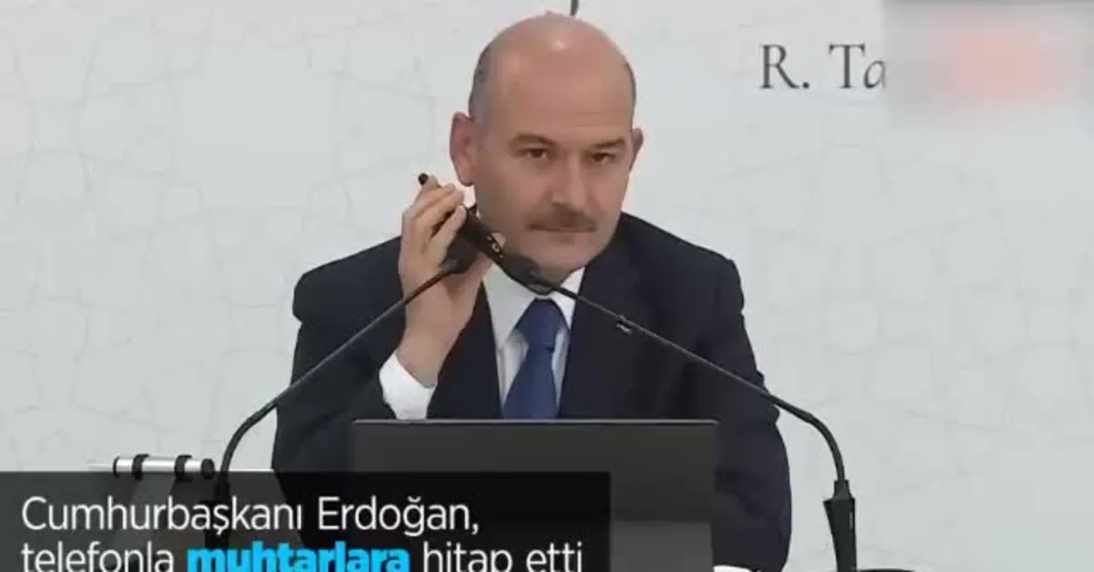 Son dakika: Başkan Erdoğan telefondan muhtarlara seslendi