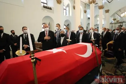 SON DAKİKA: Markar Esayan Başkan Erdoğan’ın da katıldığı törenle son yolculuğuna uğurlandı