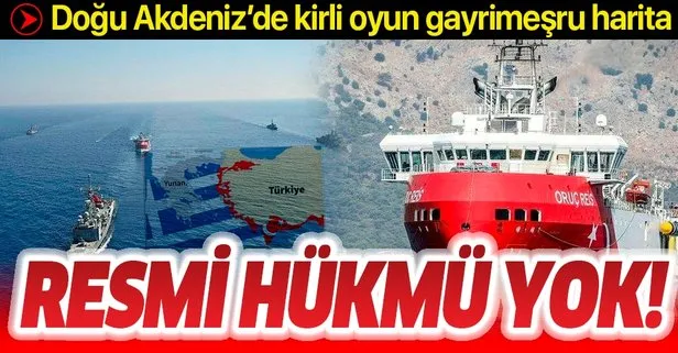 Yunanistan ve GKRY, Sevilla haritasıyla Türkiye’yi Antalya Körfezi’ne hapsetmeye çalışıyor