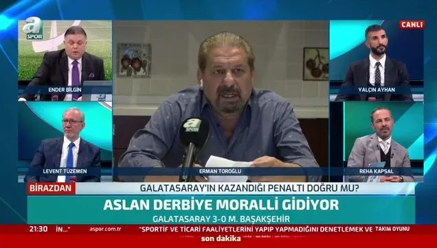 A Spor yorumcusu Erman Toroğlu: Hatayspor Fenerbahçe'yi hırpaladı