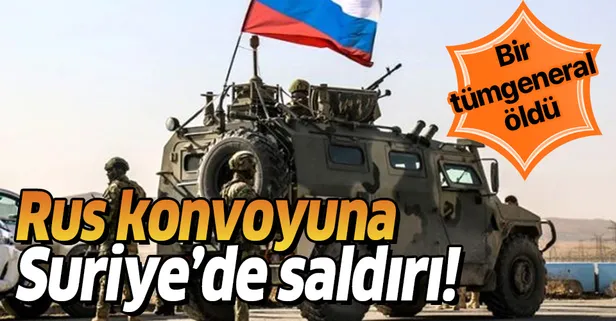 Suriye’de Rus tümgeneral patlamada öldü