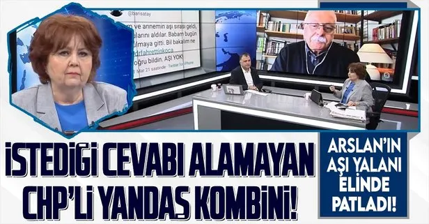 CHP yandaşı Ayşenur Arslan’ın aşı provokasyonu elinde patladı