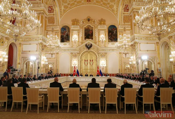 Başkan Erdoğan'ın Rusya ziyaretinden dikkat çeken kareler - 22