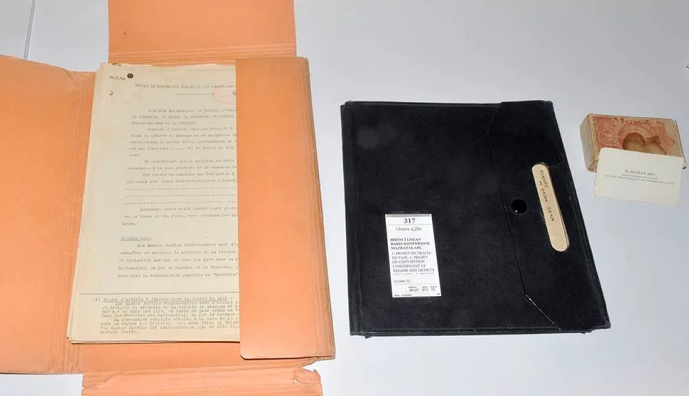 Lozan tutanakları müzayedede satıldı-1