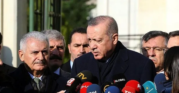 Başkan Erdoğan: ’Esad rejimi Münbiç’e girdi’ iddiası psikolojik eylem