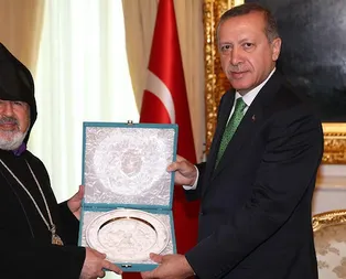 Başkan Erdoğandan Türkiye Ermenileri Patrik Genel Vekili Aram Ateşyana mektup