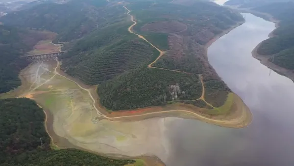İstanbul'da su seviyesi alarm veriyor: Barajlarda doluluk oranı yüzde 30'un altında-11