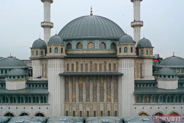 SON DAKİKA: Taksim Camii'nin yüzde 99'u tamamlandı! İşte ilk kez göreceğiniz kareler - 17