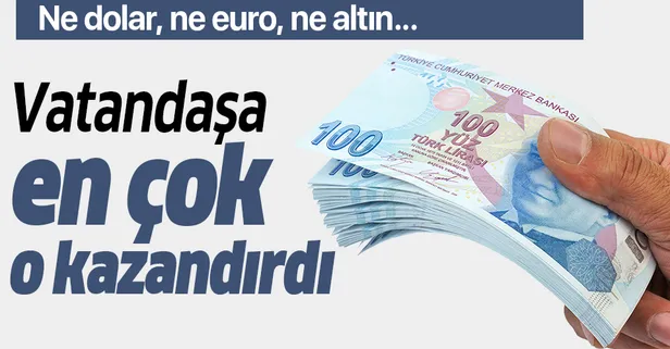 Vatandaşa en çok kazandıran BES oldu!