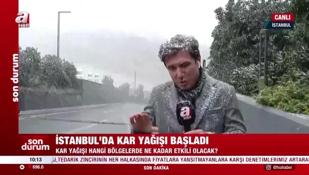 İstanbul'da kar yağışı başladı! SON DAKİKA kar yağışı İstanbul'da hangi bölgelerde ne kadar etkili olacak?