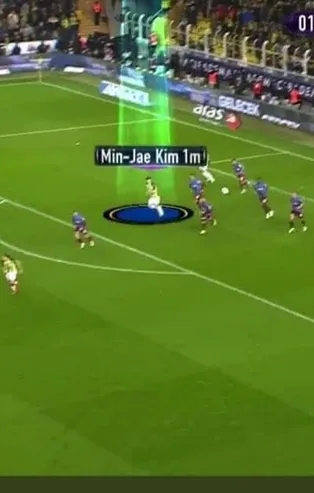 Son dakikada golü önleyen depar! Fenerbahçe'nin yıldızı Kim Min-Jae'den dikkat çeken hareket
