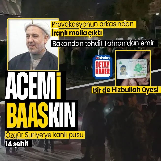 Özgür Suriyeye pusu: 14 kişi şehit! Provokasyon gösterilerinde İran parmağı