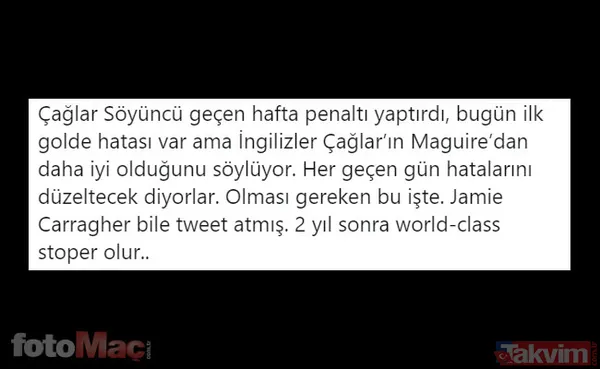 Çağlar Söyüncü İngiltere'yi sallıyor! Leicester City - Tottenham maçına Çağlar Söyüncü damgası - 16