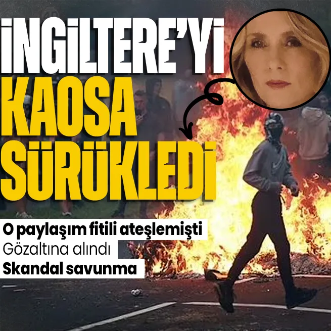 İngilterede Müslümanlara karşı ırkçı saldırı | Aşırı sağcıları galeyana getiren kadın gözaltına alındı