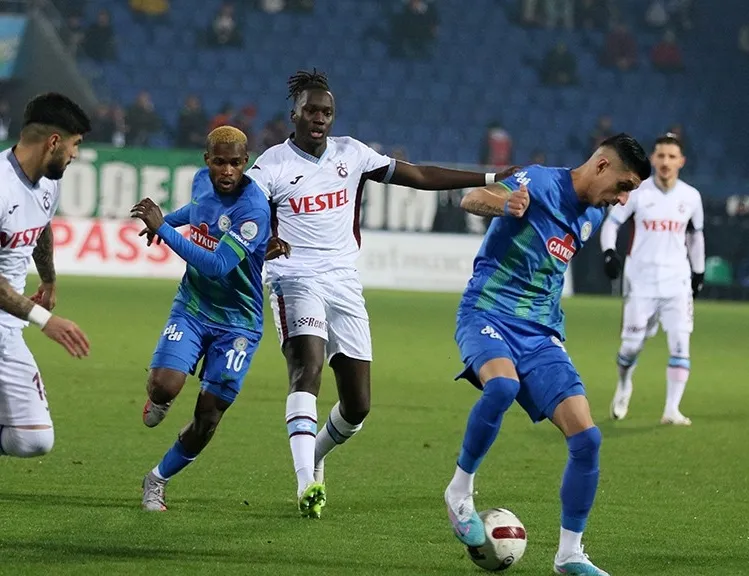 Rize’de 5 maçta 1 galibiyet