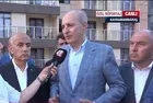 TBMM Başkanı Numan Kurtulmuş deprem bölgesinde! A Haber'in sorularını yanıtladı