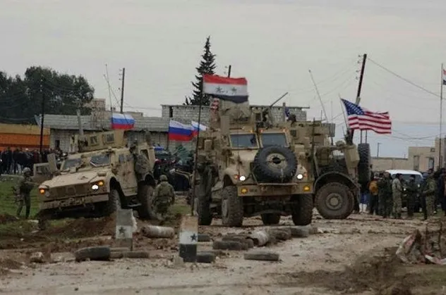 Son dakika: ABD ve Rusya'dan terör örgütü YPG/PKK işgalindeki Haseke'de ilk ortak devriye
