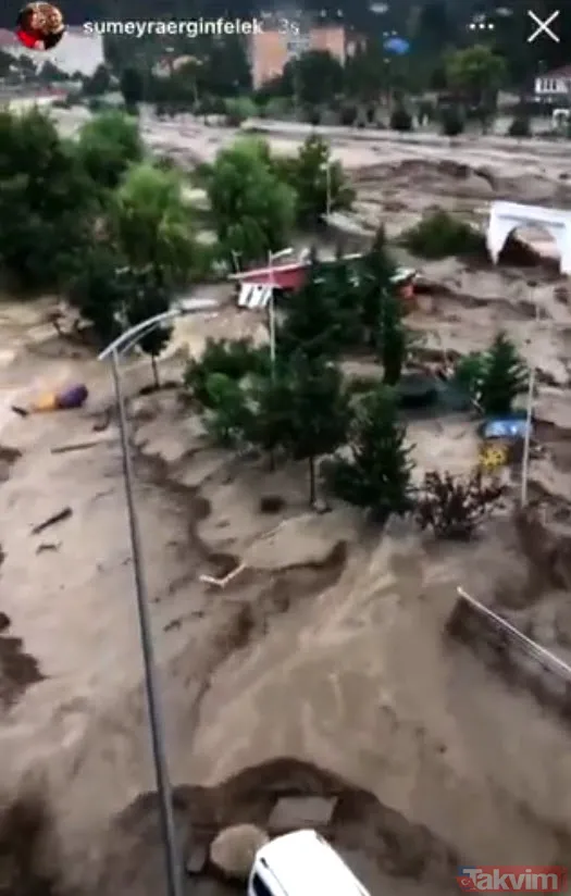 SON DAKİKA: Kastamonu Bozkurt saniyeler içinde sular altında kaldı! İşte felaketin boyutunu anlatan video - 13