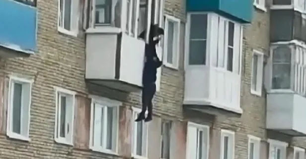 Evli kadınla yasak ilişki rezaletle bitti! Kocasının aniden eve gelmesiyle balkona koştu ve...