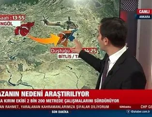 13.55’te kalktı 14.25’te radardan kayboldu! İşte Bitlis’te 11 askerin şehit olduğu helikopter kazasında dakika dakika yaşananlar
