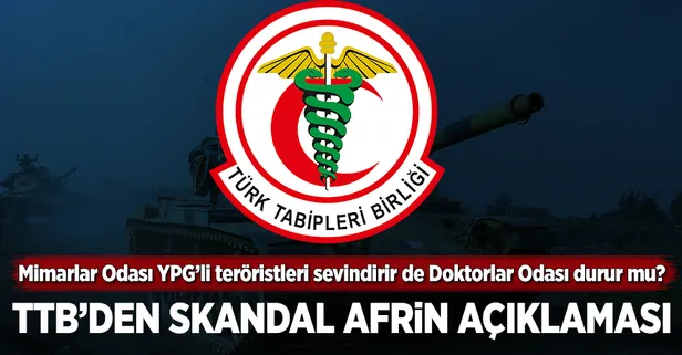 Türk Tabipler Birliği, Zeytin Dalı'na karşı