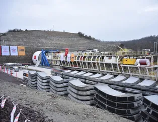 Dev projede rekor! Türkiye'nin en geniş TBM tünelinde ışık göründü