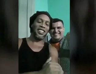 Ronaldinho’dan görüntülü mesaj!