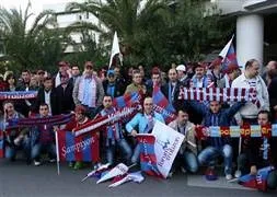 Trabzonsporlular cadde kapattı