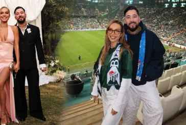 Mahmut Orhan sevgilisiyle Bursa maçında