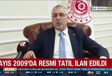 Bakan Işıkhan’dan 1 Mayıs değerlendirmesi