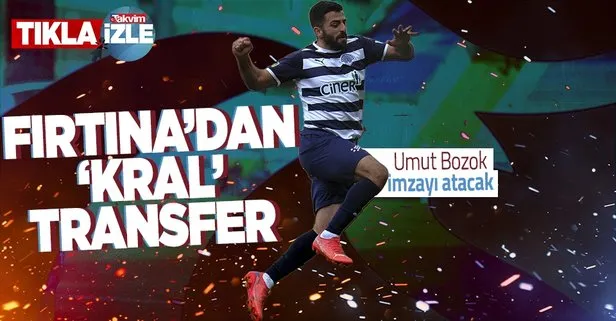 Trabzonspor Umut Bozok’u kadrosuna kattı!