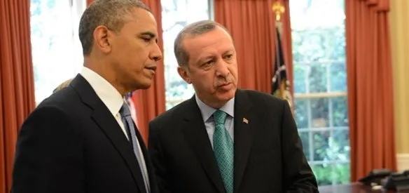 ABD BAŞKANI BARACK OBAMA VE CUMHURBAŞKANI RECEP TAYYİP ERDOĞAN TELEFONDA GÖRÜŞTÜ